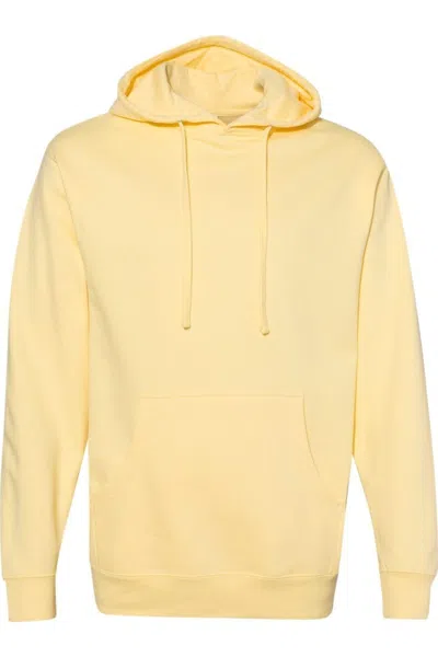 Independent Trading Co. Midweight Hooded Sweatshirt In Yellow