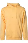 Independent Trading Co. Midweight Hooded Sweatshirt In Yellow