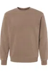 Independent Trading Co. Midweight Pigment-dyed Crewneck Sweatshirt In Multi