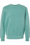 Independent Trading Co. Midweight Pigment-dyed Crewneck Sweatshirt In Multi
