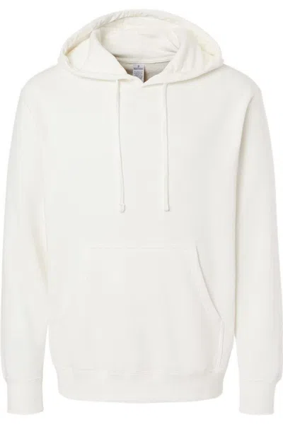 Independent Trading Co. Midweight Pigment-dyed Hooded Sweatshirt In White