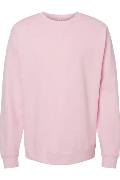 Independent Trading Co. Midweight Sweatshirt In Pink