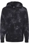 Independent Trading Co. Midweight Tie-dyed Hooded Sweatshirt In Multi
