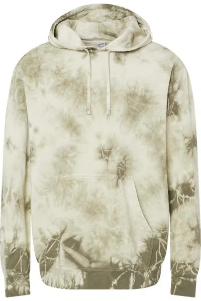 Independent Trading Co. Midweight Tie-dyed Hooded Sweatshirt In Multi