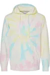 Independent Trading Co. Midweight Tie-dyed Hooded Sweatshirt In Multi
