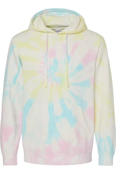 Independent Trading Co. Midweight Tie-dyed Hooded Sweatshirt In Multi