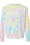 Independent Trading Co. Midweight Tie-dyed Sweatshirt In Multi