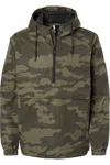Independent Trading Co. Nylon Anorak In Multi
