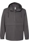 Independent Trading Co. Nylon Anorak In Pink