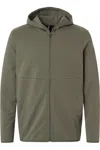 Independent Trading Co. Perform Full-zip Hooded Sweatshirt In Gray