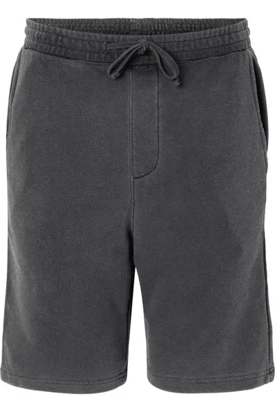 Independent Trading Co. Pigment-dyed Fleece Shorts In Gray