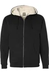 Independent Trading Co. Sherpa-lined Full-zip Hooded Sweatshirt In Multi