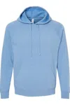 Independent Trading Co. Special Blend Raglan Hooded Sweatshirt In Blue