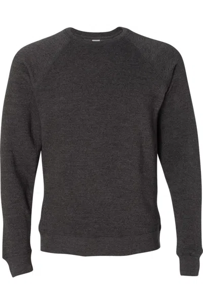 Independent Trading Co. Special Blend Raglan Sweatshirt In Grey