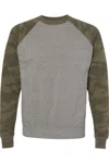 Independent Trading Co. Special Blend Raglan Sweatshirt In Multi