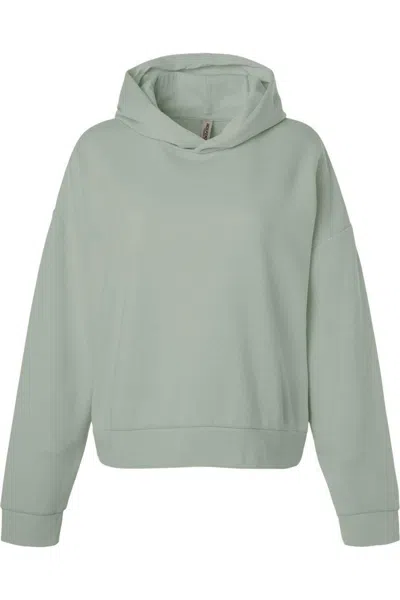 Independent Trading Co. Women's California Wave Wash Sunday Hooded Sweatshirt In Green