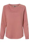 Independent Trading Co. Women´s California Wave Wash Crewneck Sweatshirt In Multi