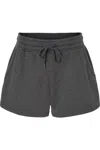 Independent Trading Co. Womens Lightweight California Wave Wash Sweatshorts In Multi