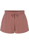 Independent Trading Co. Womens Lightweight California Wave Wash Sweatshorts In Multi