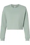 Independent Trading Co. Women´s Lightweight Cropped Crew Pullover In Multi