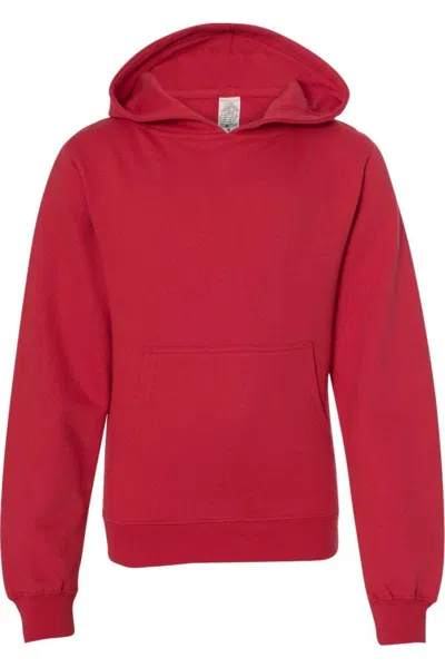 Independent Trading Co. Kids' Youth Midweight Hooded Sweatshirt In Green