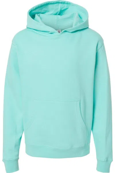 Independent Trading Co. Kids' Youth Midweight Hooded Sweatshirt In Green