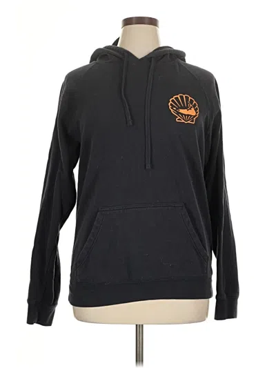 Pre-owned Independent Trading Company Pullover Hoodie In Black
