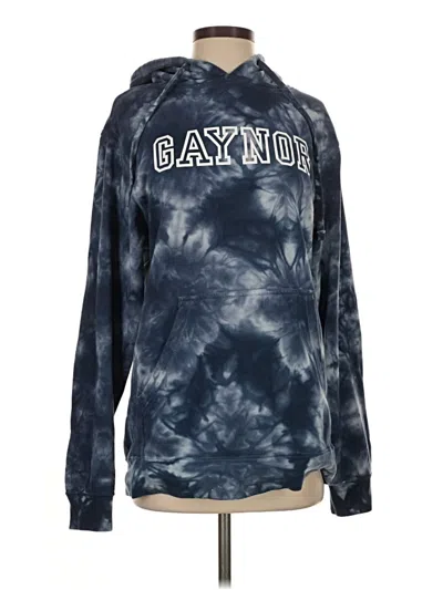Pre-owned Independent Trading Company Pullover Hoodie In Blue