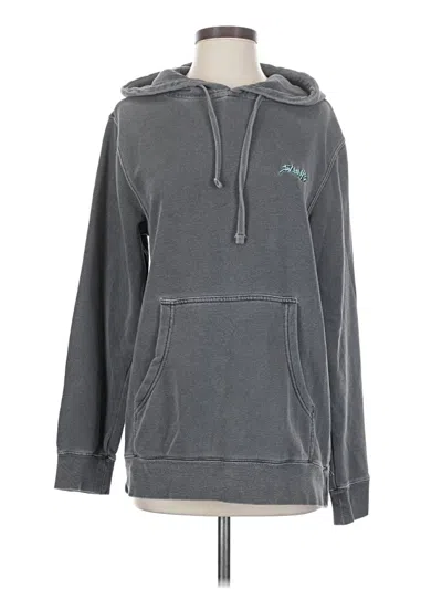Pre-owned Independent Trading Company Pullover Hoodie In Gray