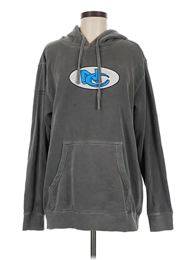 Pre-owned Independent Trading Company Pullover Hoodie In Gray
