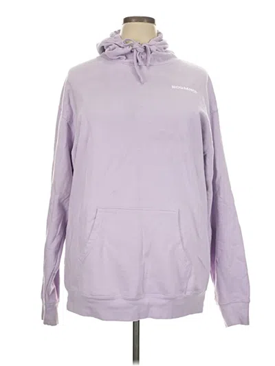Pre-owned Independent Trading Company Pullover Hoodie In Purple