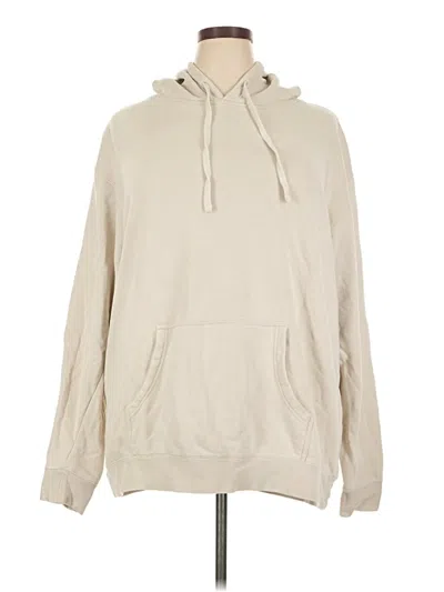 Pre-owned Independent Trading Company Pullover Hoodie In Tan