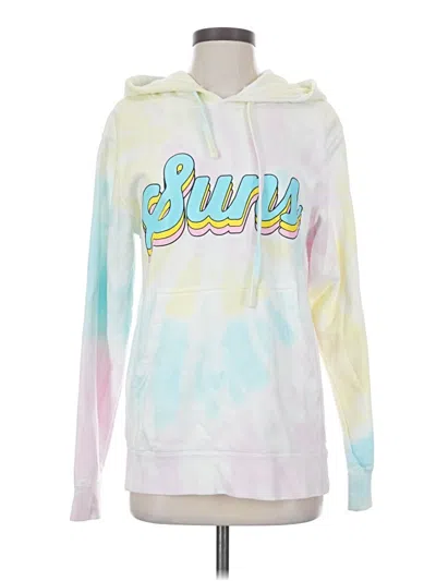 Pre-owned Independent Trading Company Pullover Hoodie In White