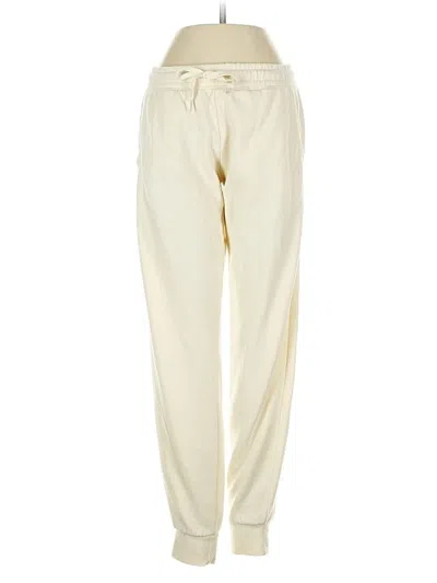 Pre-owned Independent Trading Company Sweatpants In White