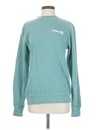 Pre-owned Independent Trading Company Sweatshirt In Blue