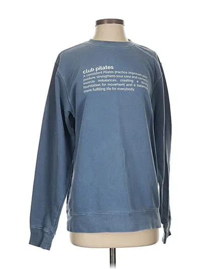 Pre-owned Independent Trading Company Sweatshirt In Blue