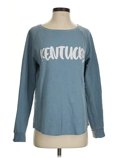 Pre-owned Independent Trading Company Sweatshirt In Blue