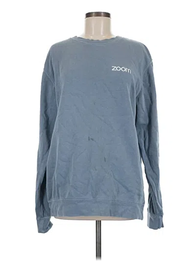 Pre-owned Independent Trading Company Sweatshirt In Blue