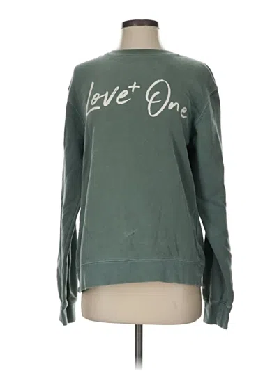 Pre-owned Independent Trading Company Sweatshirt In Green