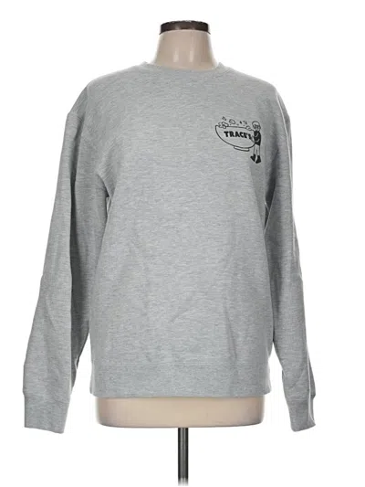 Pre-owned Independent Trading Company Sweatshirt In Silver