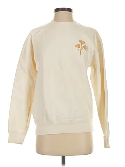 Pre-owned Independent Trading Company Sweatshirt In White