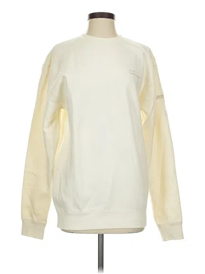 Pre-owned Independent Trading Company Sweatshirt In White