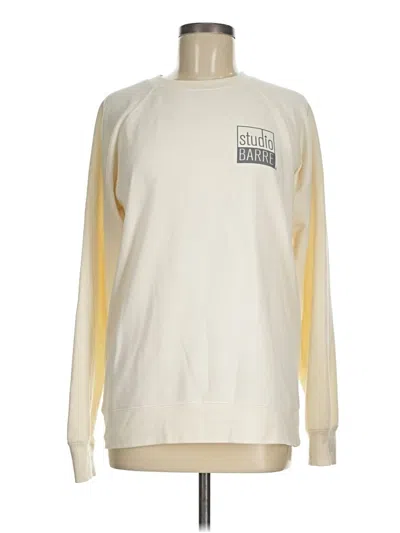Pre-owned Independent Trading Company Sweatshirt In White