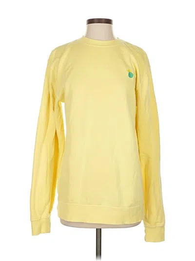 Pre-owned Independent Trading Company Sweatshirt In Yellow