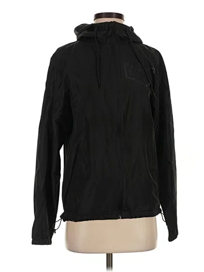 Pre-owned Independent Trading Company Windbreaker Jacket In Black