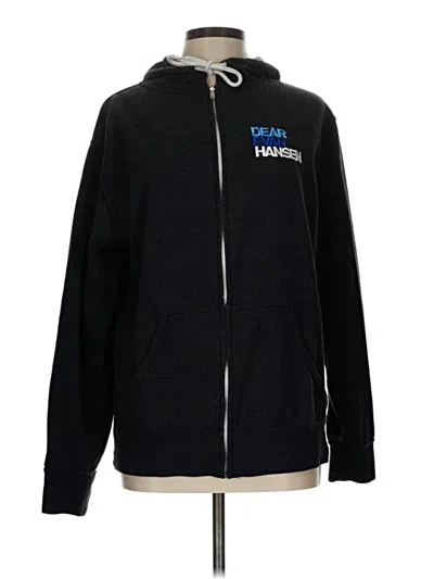 Pre-owned Independent Trading Company Zip Up Hoodie In Blue