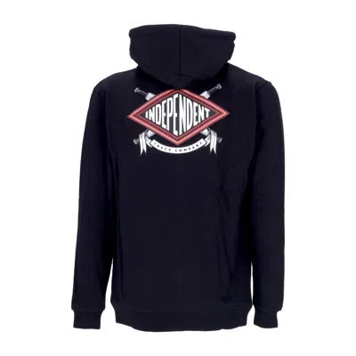 Independent Turn &burn Men's Zip Hoodie Black