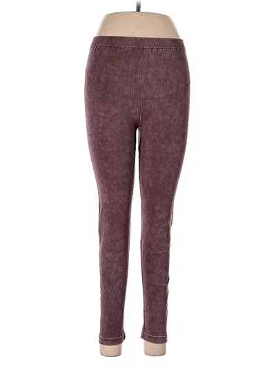 Pre-owned Indero Casual Pants In Burgundy