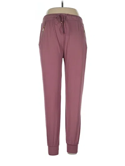 Pre-owned Indero Casual Pants In Burgundy
