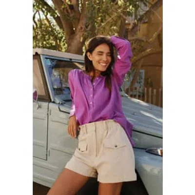 Indi And Cold Vera Purple Shirt